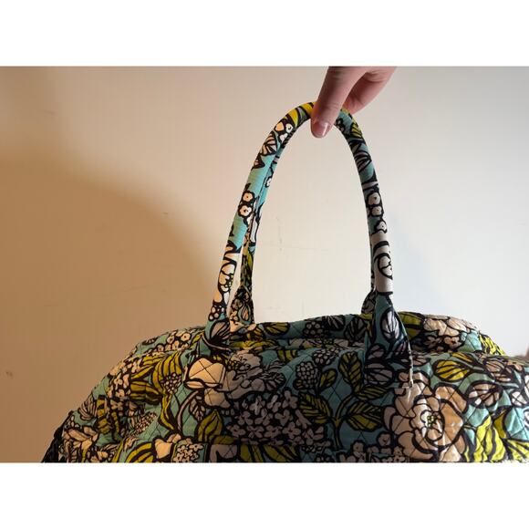Vera Bradley Grand Traveler Bag in "Island Blooms" Pattern With strap - Picture 2 of 5